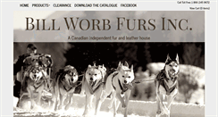 Desktop Screenshot of billworbfurs.com